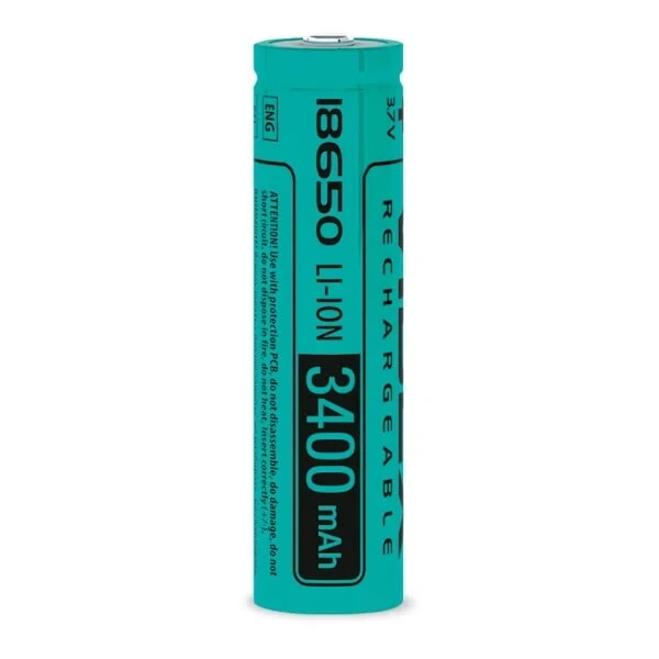 Акумулятор 18650-Р 3400mAh 3.7V 18x65мм Videx оригінал