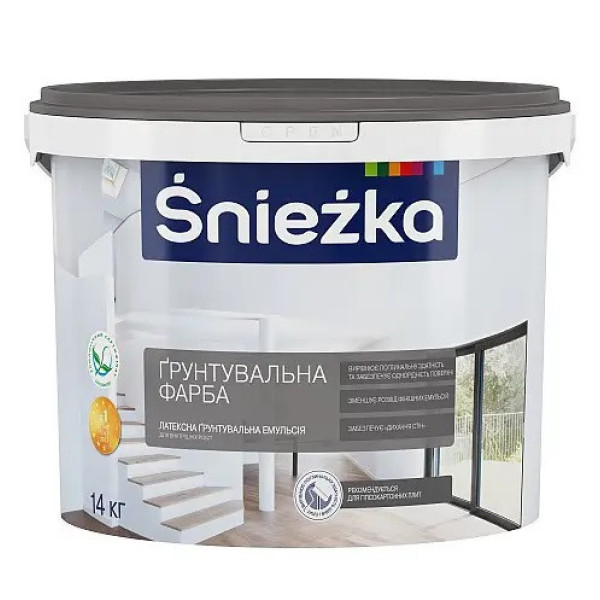 Грунтувальна фарба латексна SNIEZKA 14 кг