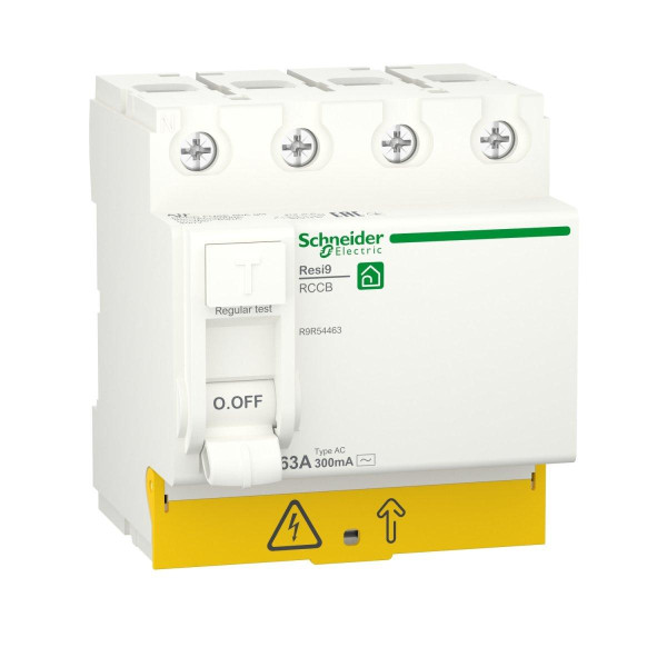 УЗО 4P/63A/300mA/AC SCHNEIDER RESI9 R9R54463