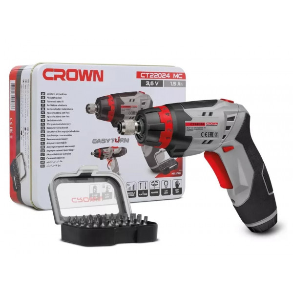 Шуруповерт аккум. CROWN CT22024 МС