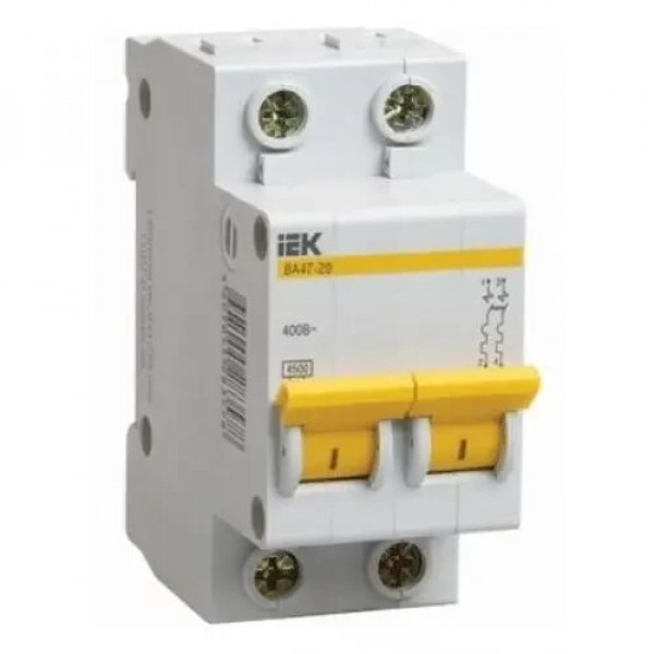 Автомат 2P/63A С BA47-29 IEK