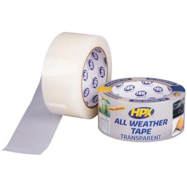Стрічка 48мм х25м HPX ALL Weather Tape прозора AT4825