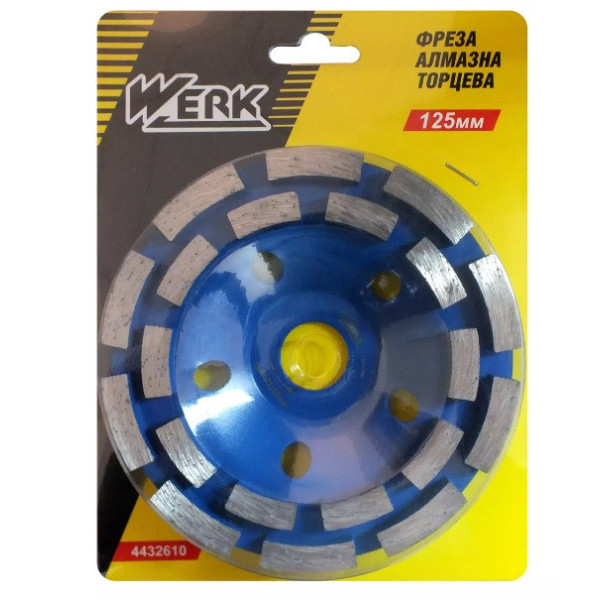 Фреза алмаз. 125 22,23 WERK