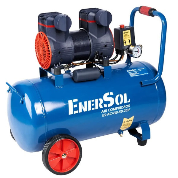 Компресор повітряний EnerSol 50л 8атм. 1,6кВт