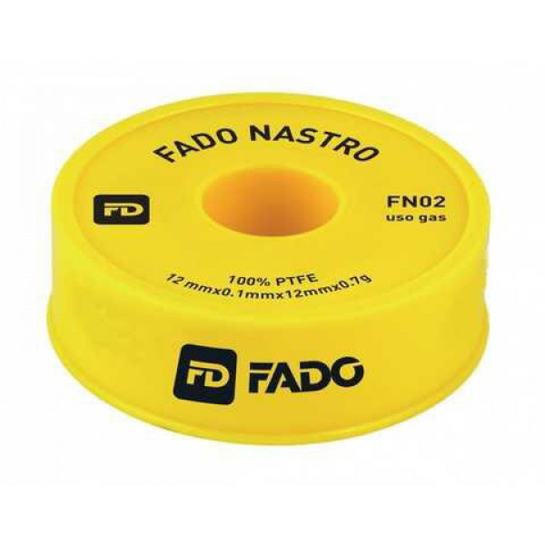 Стрічка-фум 12мм*12м FADO для газових з'єднань FN02