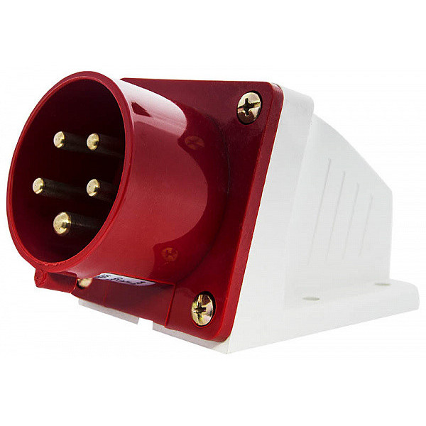 Вилка Стаціонарна 515 3P+PE+N 16A/ 5 380V