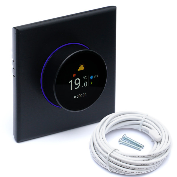 Терморегулятор HeathPlus BHT-6000 W (Сенсор) чорн. BHT-6000 Wi-Fi