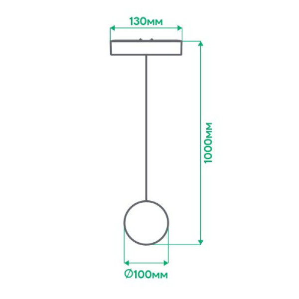 Трековый светильник 10W 4000K MGU421 120г черный MGU421 ARD 48V