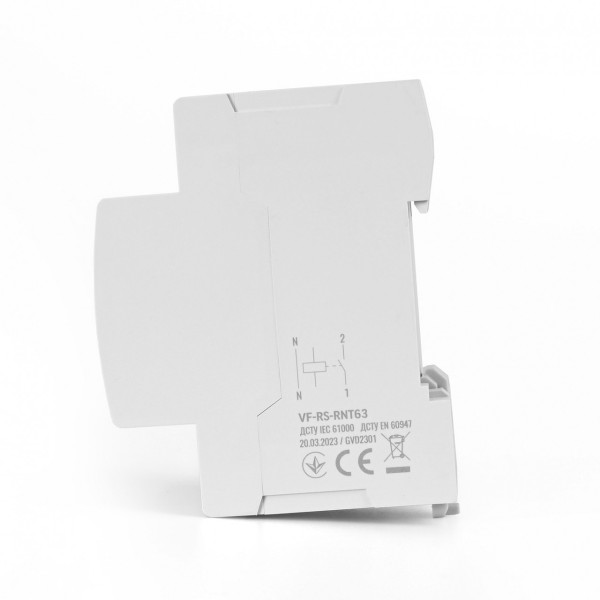 Реле напруги Videx Resist 63А 145-300В термо VF-RS-RNT63