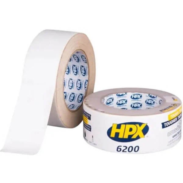 Стрічка армована 48мм х25м HPX біла CW5025