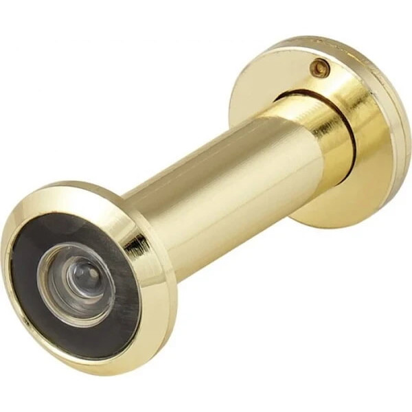 Глазок дверний DVZ2 16*60-100 GP(золото)обзор 200* FUARO