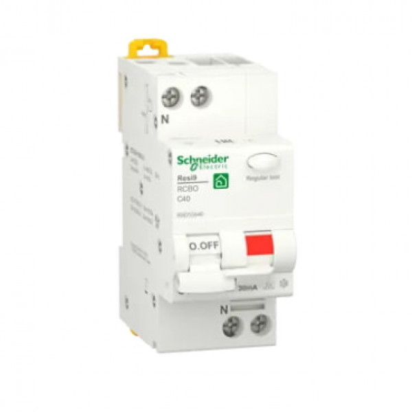 Діф.вим 1Р+N/40A/30mA/A SCHNEIDER RESI9 R9D55640