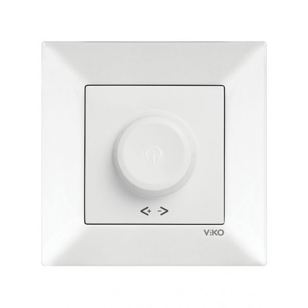 Вимикач-димер VI-KO розж-галоген 600W (Meridian) 90970020-WH