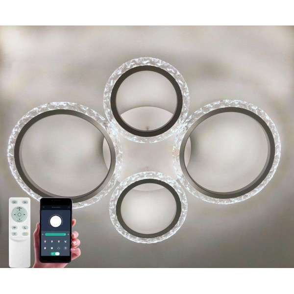 Світлодіодна люстра 60W EUROPA 4R біла Luminaria
