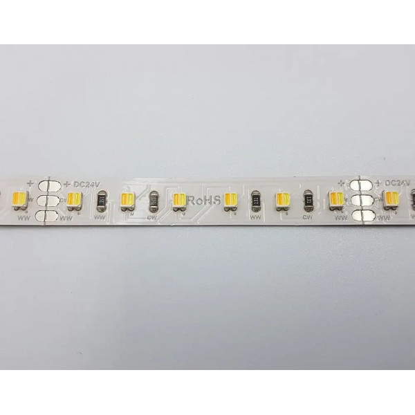 Стрічка світ 2835-120-IP20-8-24V 9.6W 5м6500К Rish RV08C0TС