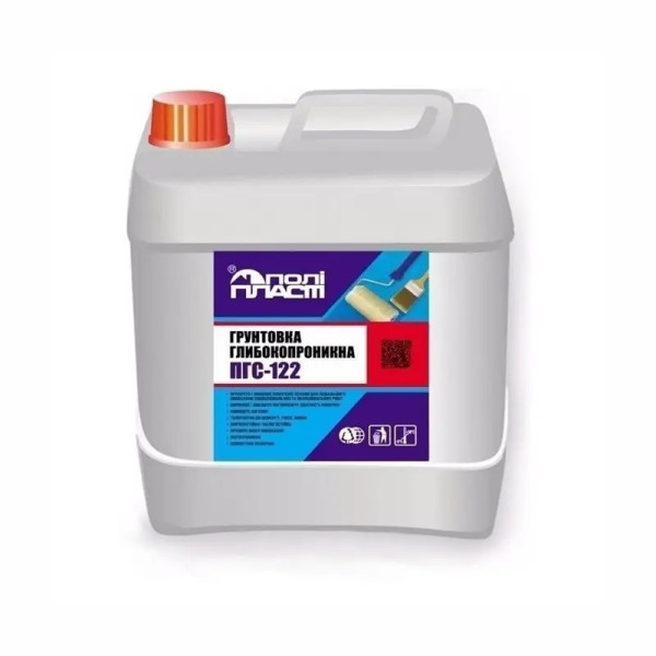 Грунт глибокопроникний ПГС-122 (5л) POLIPLAST ПГС-122/5