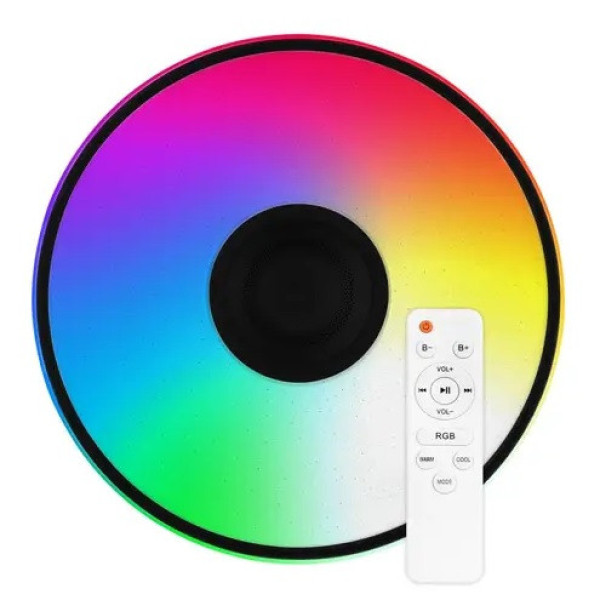 Світ круг наклад 80W 3000-6000К RGB c д/у зBTмуз