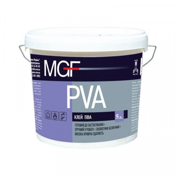 Клей ПВА MGF 5кг MGF PVA