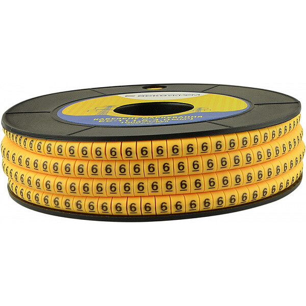 Маркування кабельне EC-1 1,5-4мм2 5x7 (6) Аско