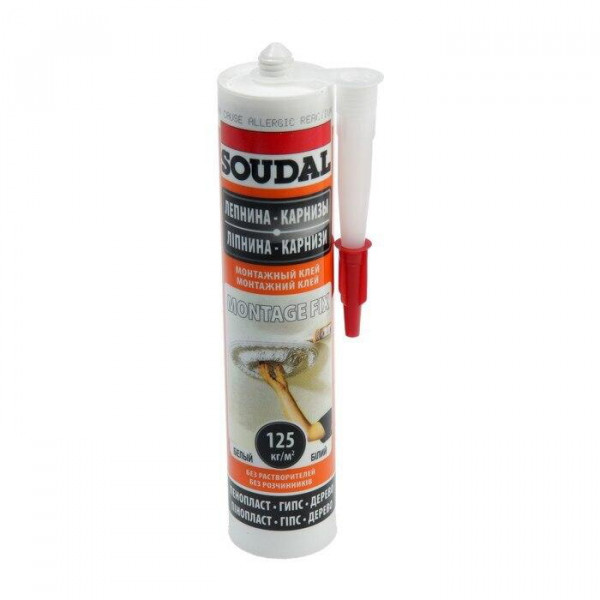 Клей монтажний Montage Fix Soudal 280 мл