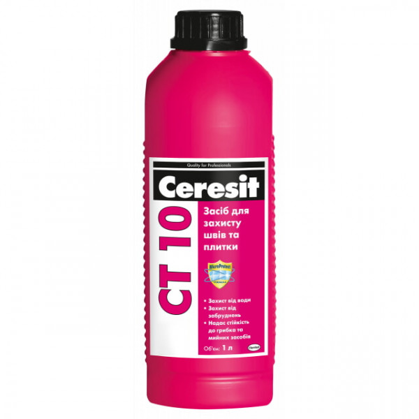 Захист для швів і плитки Ceresit  СТ-10 (1л)