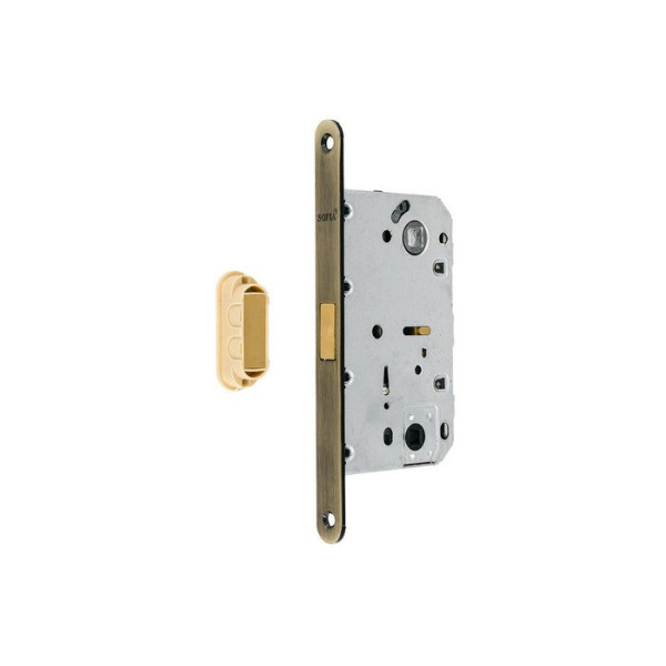 Корпус замка міжкімнатний магнітний CX410B-D хром 10-66-001 PC