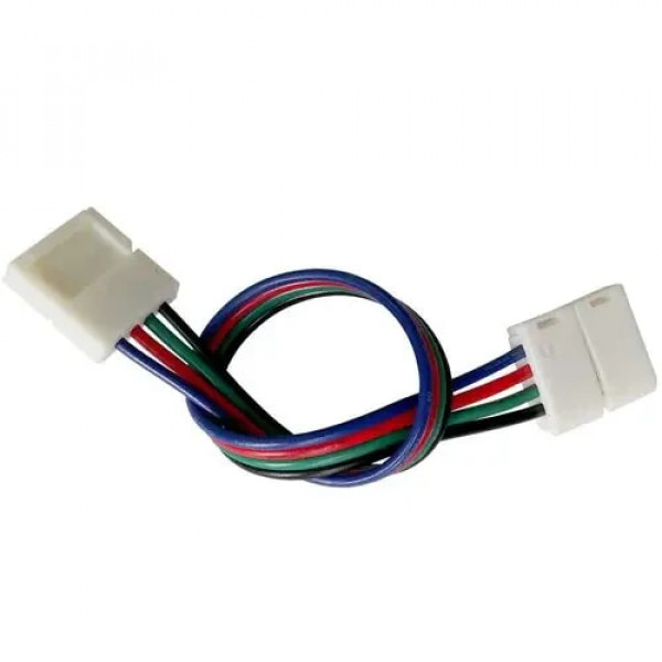 Конектор для Led стрічки 10мм RGB (зажим-зажим) B SC-09-SWS-10-4