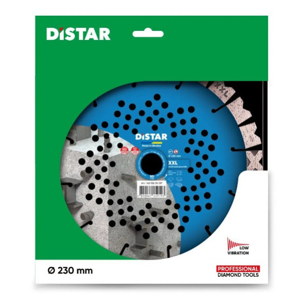 Круг алмазный 230 22.2 сегм Concrete XXL Distar 5D 14315530017