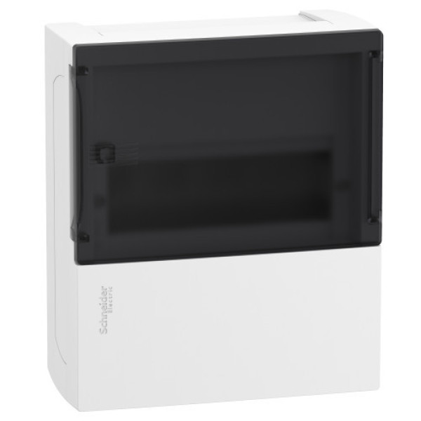 Щит під автомат Schneider 8 (зовн.) з чорн.Pragma MIP12108S чорн