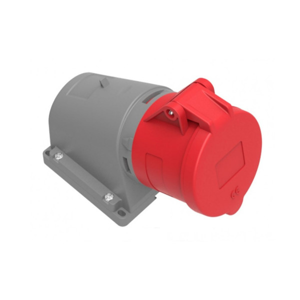 Розетка силова кутова 3P+PE+N 32A 380V Bemis BC1-3505-2535