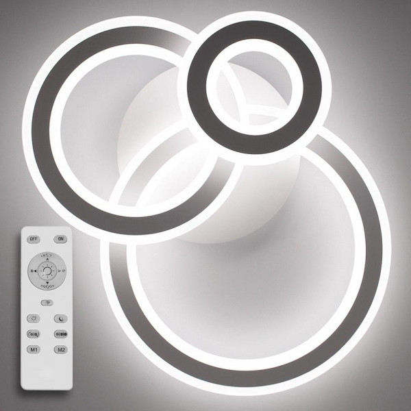 Світлодіодна люстра 108W TRIPLEX ROUND з д/у Lumi