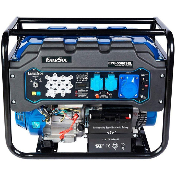 Генератор бензиновий EnerSol EPG-5500S 5,5кВ