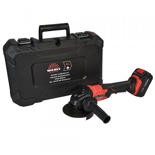КШМ 125 акумуляторна Vitals 18В SL+ (1ак та зар.п) ALs 18125 Kit