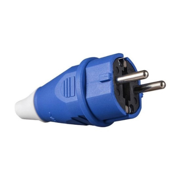 Вилка силова 2P+PE 16A/ 2 220V Аско