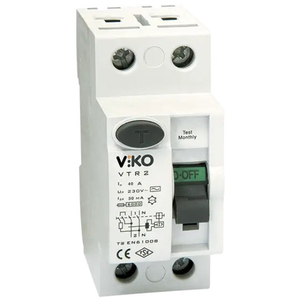 УЗО 2P/40A/30mA 230V VI-KO VTR2-4030