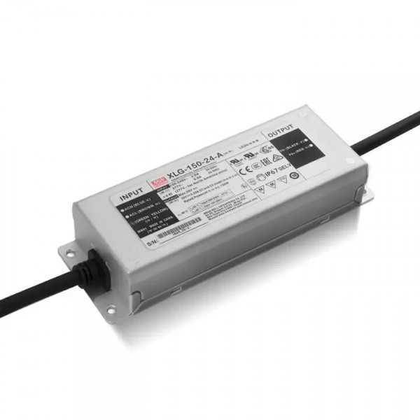 Трансформатор для свет.ленты 24V 150W MEAN WELL XLG-150-24-A