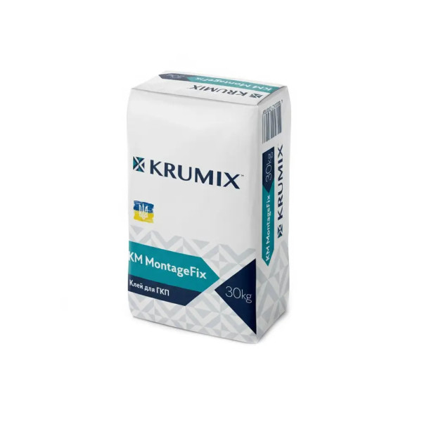 Клей для гіпсокартону KM MontageFIX KRUMIX(30кг)