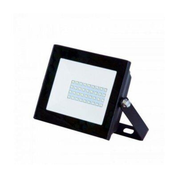 Прожектор 30W 6500K IP65 Right Hausen чорний HN-191032