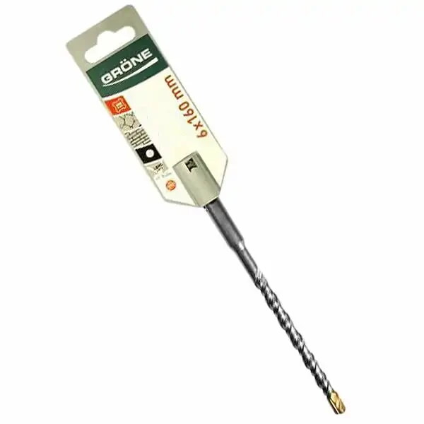 Бур SDS+ ( 10х210) хрестоподібне Grone 2204-610210