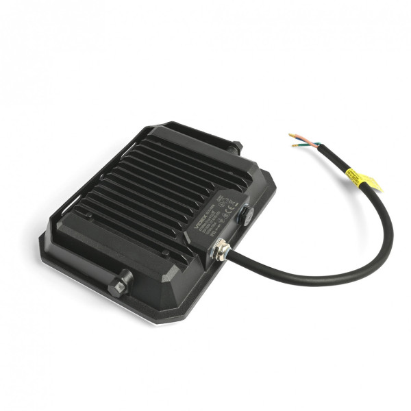 Прожектор 50W 5000K F3 протиудар чорний Videx VLE-F3-0505B
