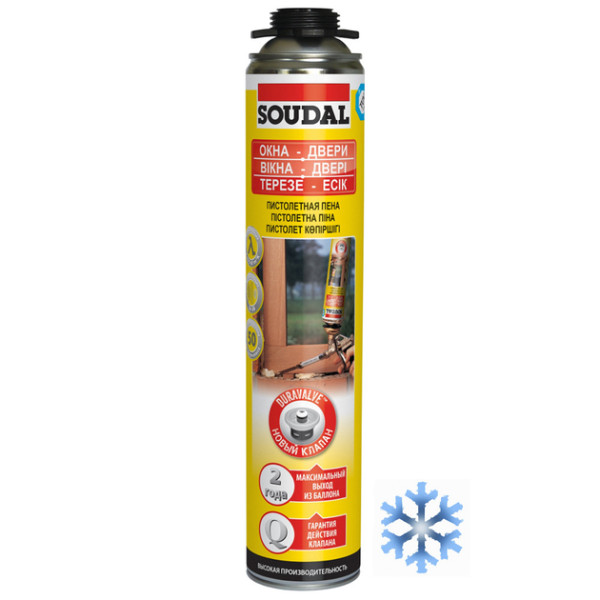 Піна монтажна Soudal 750мл зимова