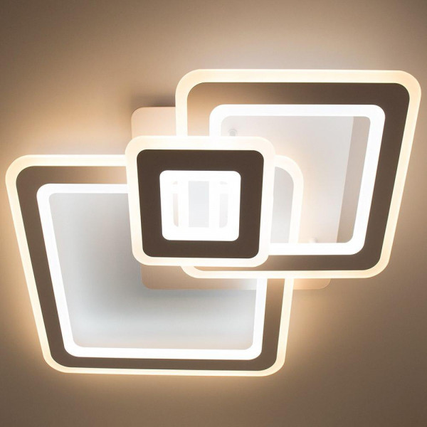 Світлодіодна люстра  124W TRIPLEX SQUAR з д/у Lumi