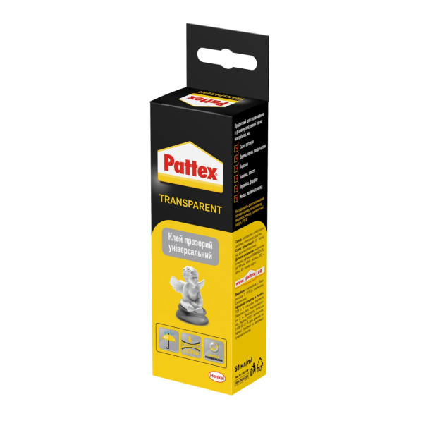 Клей контактний Pattex Transparent 50ml прозорий