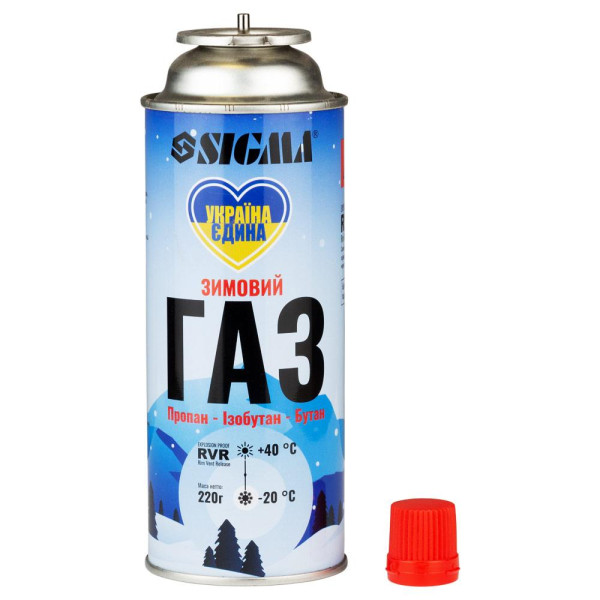 Газ для пальника 400мл Sigma RVR