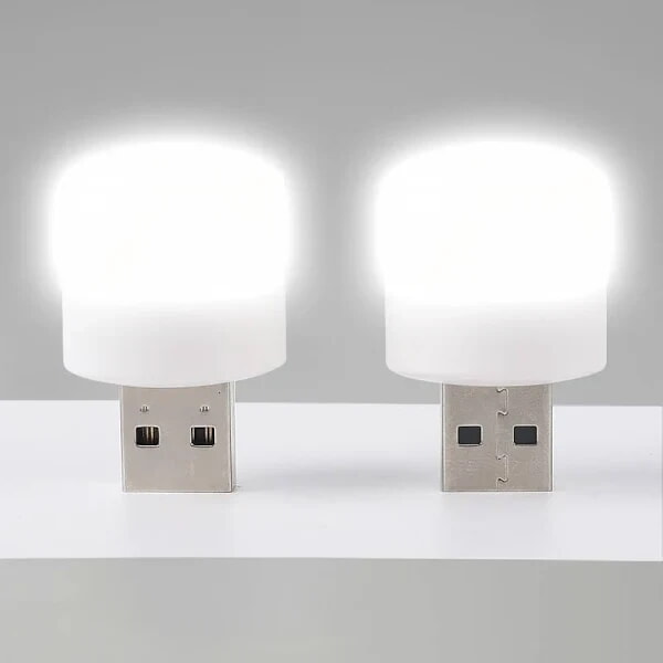 Лампа світлодіодна USB 1.5W 6500К матова OEM BU-15 USB5V