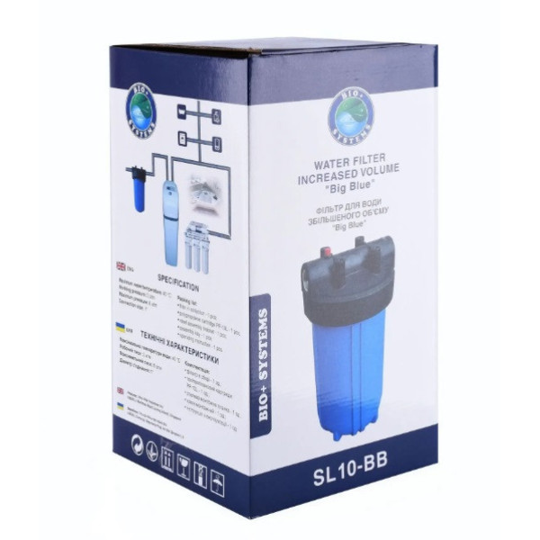 Фільтр-Колба Вig Blue+ ключ,кронштейн ,картридж SL-10-BB