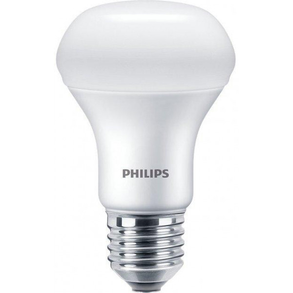 Світлодіодна лампа Лед E27 Philips 9Вт 2700К R63