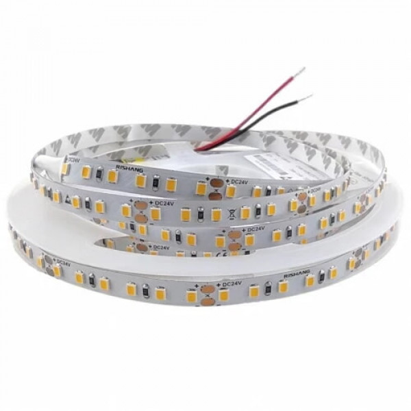 Стрічка світ 2835-120-IP20-8-24V 9.6W 5м3000К Rish