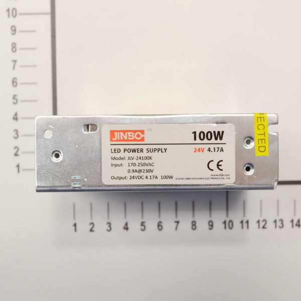 Трансформатор для свет.ленты 24V 100W Jinbo JLV-24100K