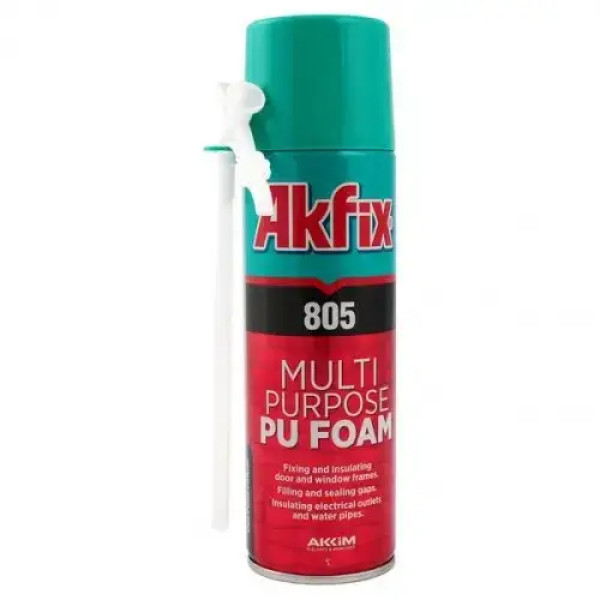 Піна монтажна Akfix ручна (500мл) Akfix 805\500мл